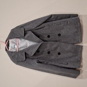 Girl coat 10-12 gray
